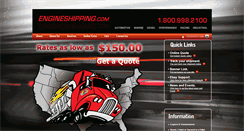 Desktop Screenshot of engineshipping.com